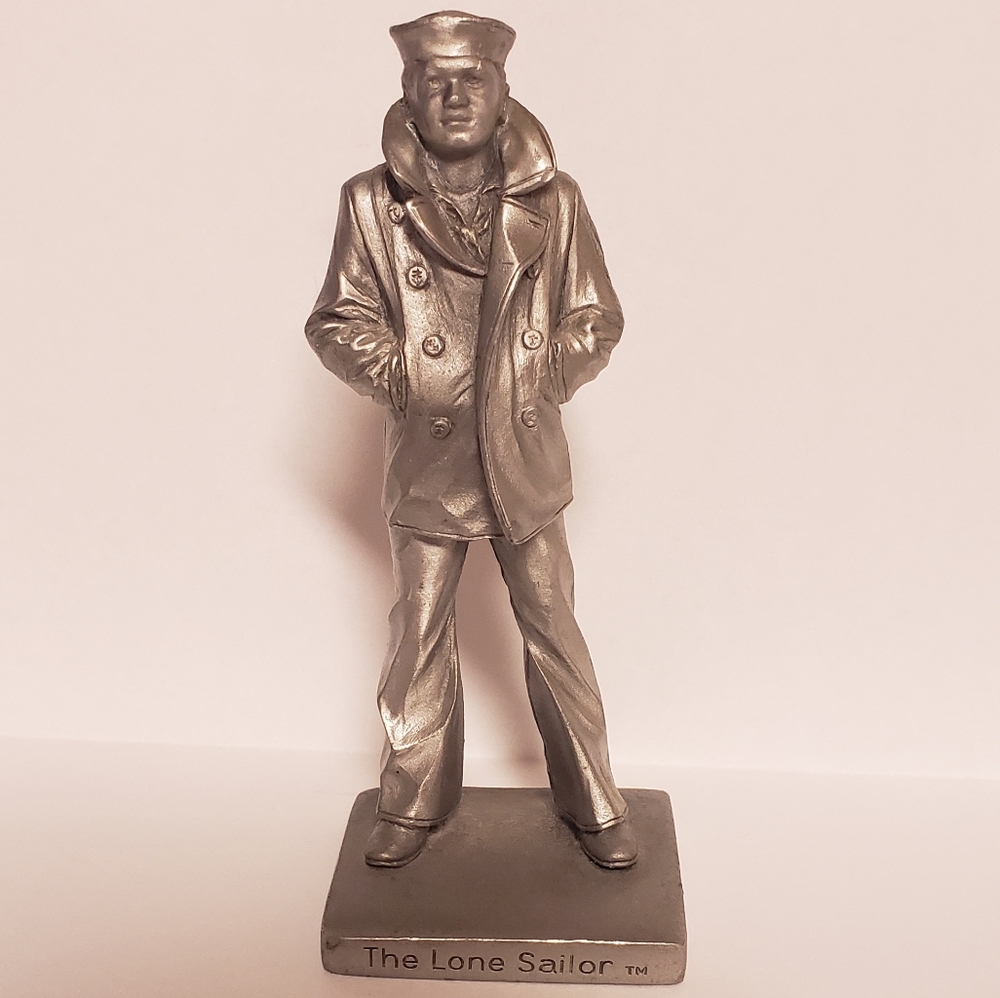 The Lone Sailor figurine statue